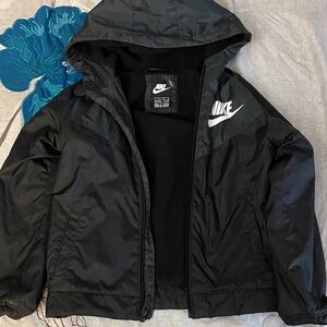 Nike Black Windbreaker Jacket